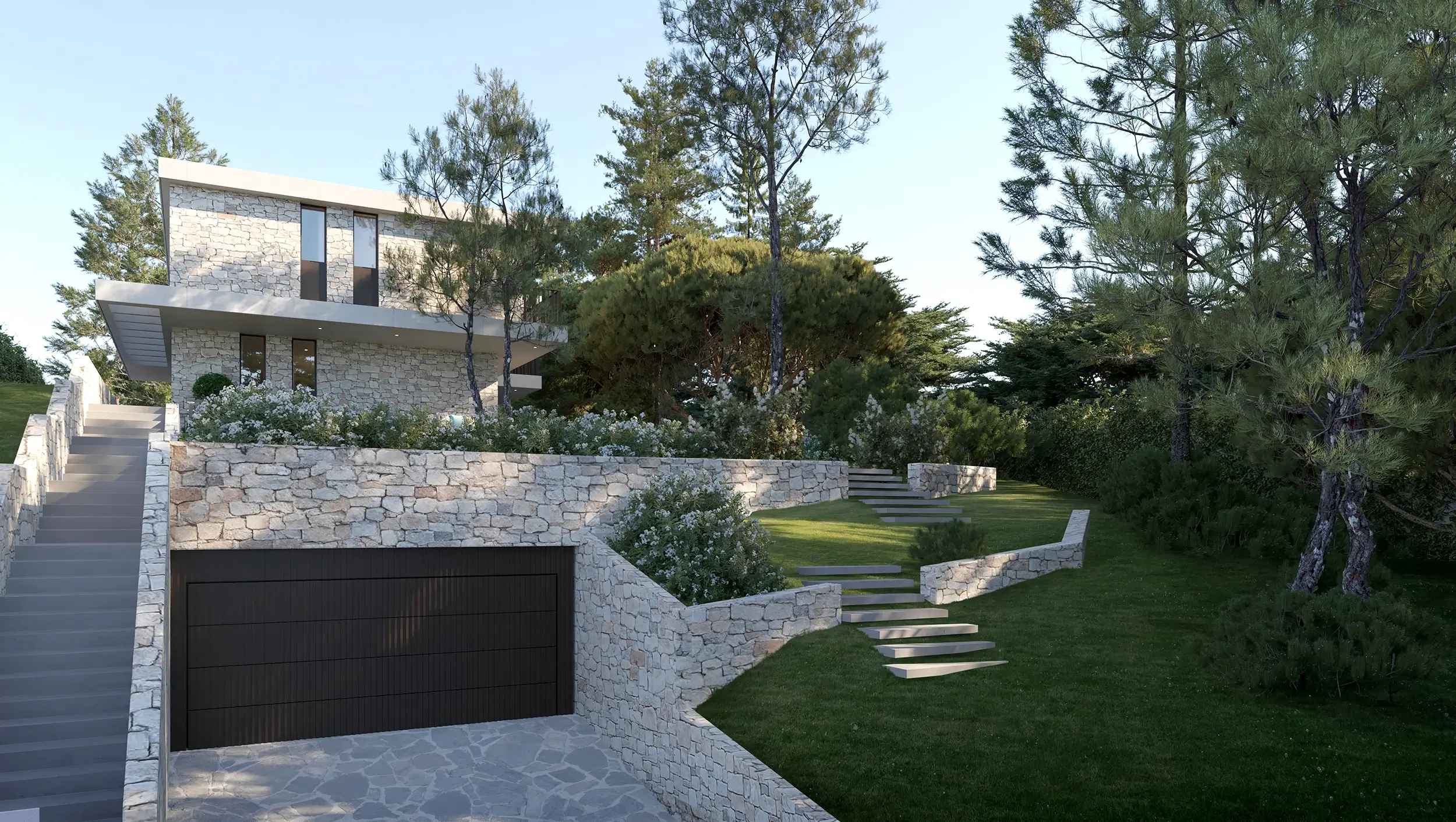 Nueva construcción de una casa unifamiliar en Tarragona, España
